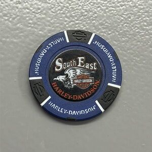 Harley-Davidson 115th Poker Chip from South East Harley in Bedford Heights, Ohio